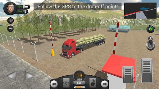 Real Truck Driving Simulator screenshot 4