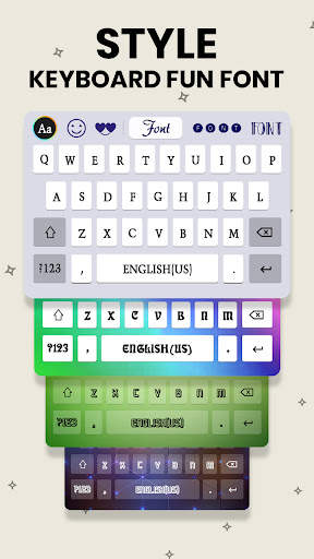 Fonts Keyboard - Emoji, Font स्क्रीनशॉट 3