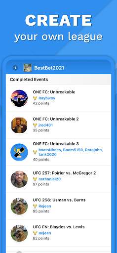 FightPicks - MMA Picks App screenshot 3