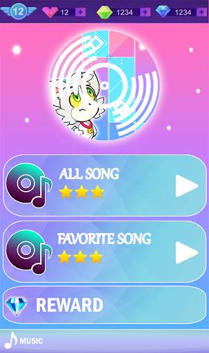 Acenix Piano Tiles Game screenshot 1