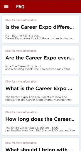 Viterbi Expo - Employer App 2 تصوير الشاشة