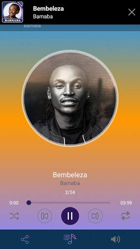 Barnaba songs, offline screenshot 2