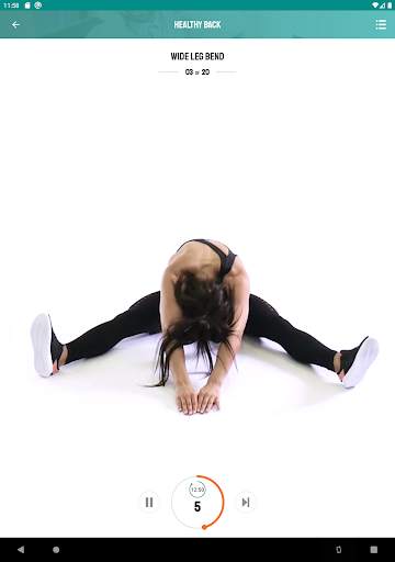 Exercícios para dores nas costas Fitness Coach screenshot 12
