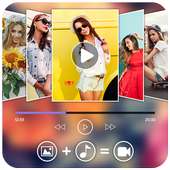 Video maker-Slideshow music video maker logo