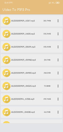 Video To MP3 Pro screenshot 4