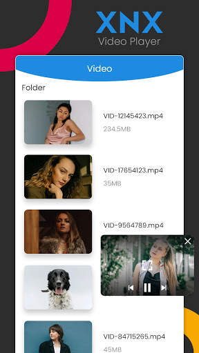XNX Video Player - All Format Full Video HD Player screenshot 2