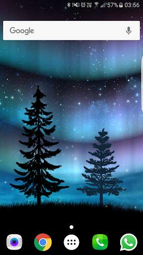 Aurora Free Live Wallpaper screenshot 1