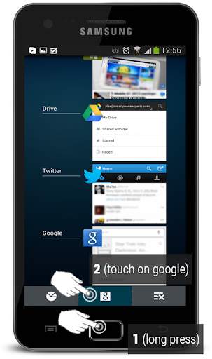 Slide Launcher TouchWiz plugin screenshot 1