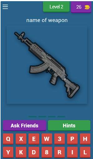 Pubg Mobile Guns Quiz 2 screenshot 3