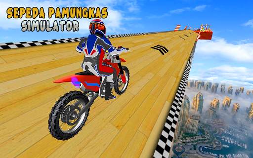 Lereng Sepeda Game Balapan Mustahil screenshot 2