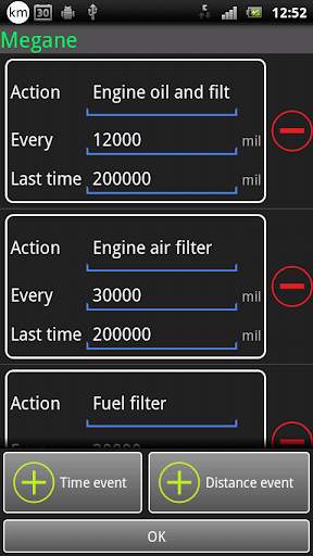 Car & moto maintenance & MPG स्क्रीनशॉट 7