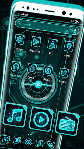 Technology Launcher Theme screenshot 3