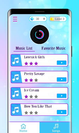 Blackpink Piano Tiles Game 2 screenshot 2