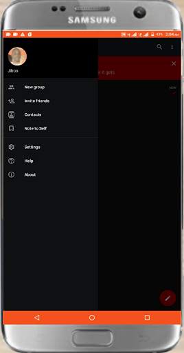 JIHOO MESSENGER=>Chat with Video and Voice Call screenshot 3