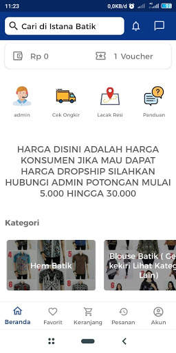 Istana Batik - Distributor Batik Pekalongan screenshot 3