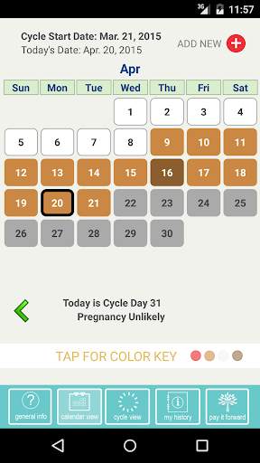 CycleBeads Period & Ovulation screenshot 5