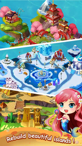 Mermaid Bubble Shooter Ball Pop: Fun Game For Free screenshot 7