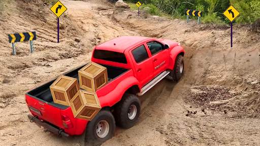 Pickup Cargo Truck Games screenshot 2