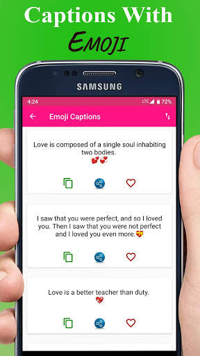 Love Captions For Instagram 2020 screenshot 6