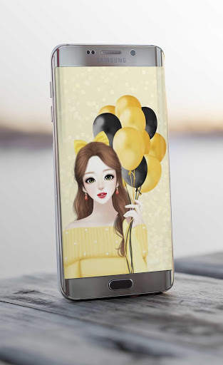 Cute Laurra Wallpaper screenshot 2