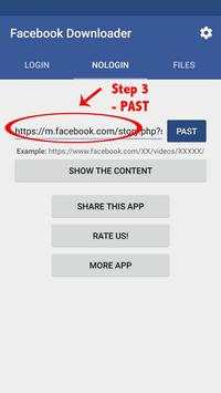 Easy Downloader for Facebook screenshot 3