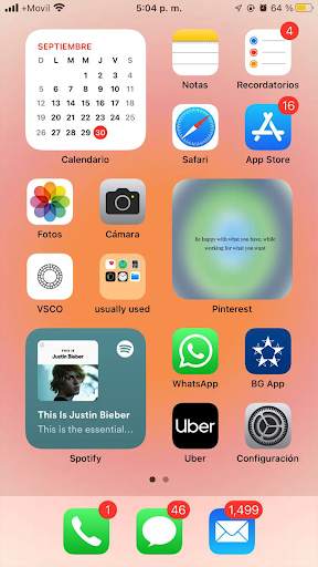 iOS Launcher - iPhone Themes screenshot 2
