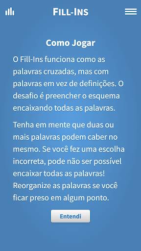 Fill-Ins · Jogos de Palavras screenshot 5