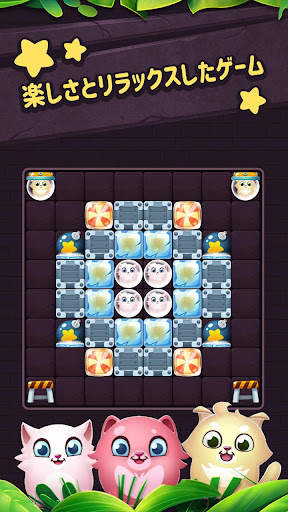 クラシックブロックパズルゲーム1010：無料の猫ポップゲーム screenshot 6