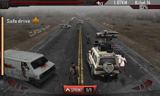 นักฆ่าผีดิบบนถนน - Zombie 3D screenshot 4