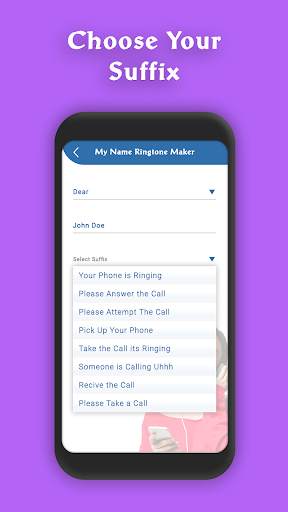 My Name Ringtone Maker With Song screenshot 2
