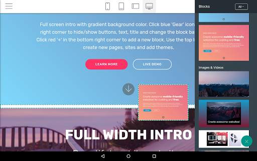 Mobirise Website Builder screenshot 9