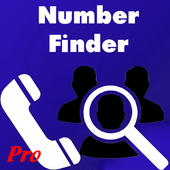 Number Finder With Name icon