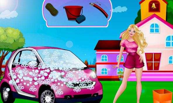 Princess Pink Car Cleaning screenshot 3