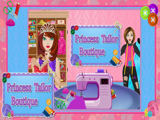 Princess Tailor Boutique Games - Girl Games screenshot 5