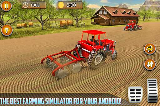 American Real Tractor Organic Farming Simulator 3D screenshot 8
