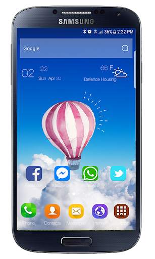 Samsung Galaxy Note20 Launcher Theme screenshot 1