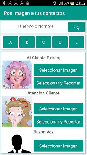 Contactos con Imagen screenshot 2
