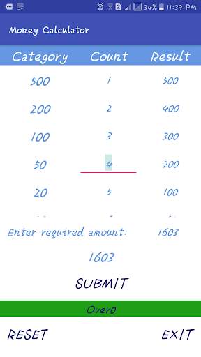 Money Calculator स्क्रीनशॉट 5