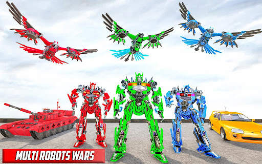 Police Tank Robot Transform 3d screenshot 8