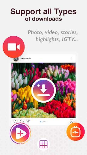 Photo, Video, IGTV and Story Downloader for IG screenshot 2