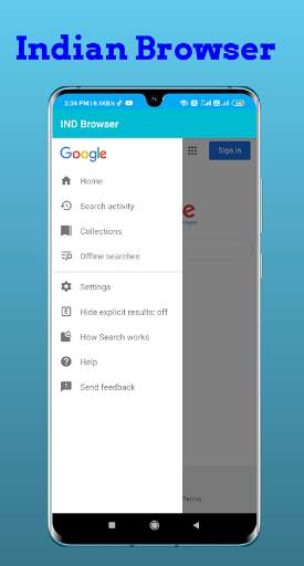 Hindi Browser for Indian app screenshot 3