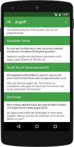 Logische Selbstverteidigung screenshot 2