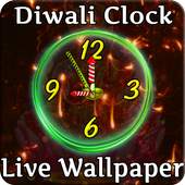 Diwali Clock live Wallpaper 1.0