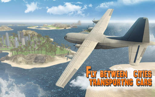 Car Transporter Cargo Plane 3D screenshot 2