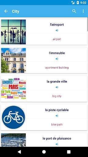 French Vocabulary By Topics (With Pictures) screenshot 2
