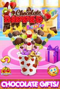 Chocolate Dipped Fruit Candy Maker Kids FREE screenshot 3