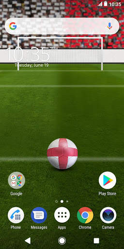 Xperia™ Team England Live Wallpaper screenshot 1