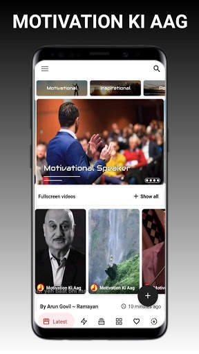 Motivation Ki Aag - Motivational Video Status App screenshot 2