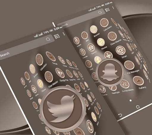 Clean Launcher Theme screenshot 4
