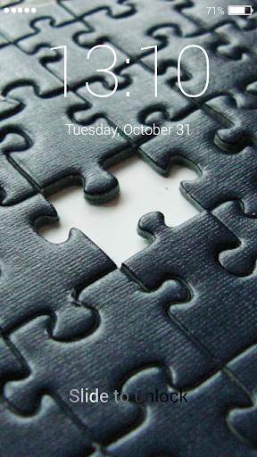 Puzzle Lock Screen 3 تصوير الشاشة